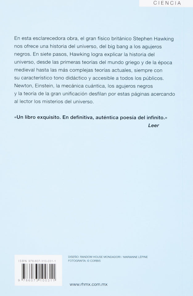 La teoría del todo: El origen y el destino del universo, Portada puede variar