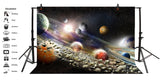 LFEEY 5 x 3 ft Fantástico espacio de fotos fondo de varios planetas estrellas Cosmos Aventura Alien sistema solar fotografía fondo bebé recién nacido niños retrato foto estudio Props