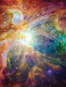 JP London PMUR2313 uStrip calcomanía de pared removible para despegar y pegar, Space Cosmos Nebula Hubble, 4 x 3 pies