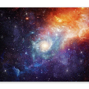 Papel Pintado Papel Tapiz Fotográfico Lámina Fotográfica De Primera Calidad Mural Decoración Póster Diseño De Imagen Cosmos Moderno Estrella Galaxy Dormitorio Sala De Estar Tv Sofá Fondo Pintura Mural, 350Cm * 245 Cm